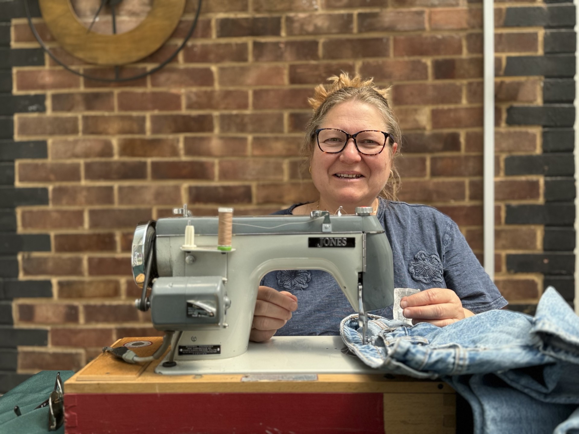 Master tailor at work